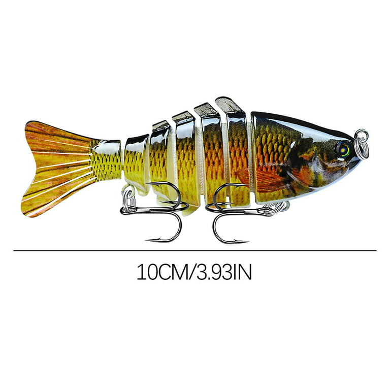 New Years Decorations 2024 Micro-Jointed Swimbait, 10cm Road Sub
