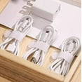 thumbnail image 3 of 10 Pack Reusable Hook and Loop Cable Ties with Self-Adhesive Backing Adjustable Cord Organizer Straps for Under Desk Wire Management Computer Cables Headphones Christmas Lights Home Office Use, 3 of 5