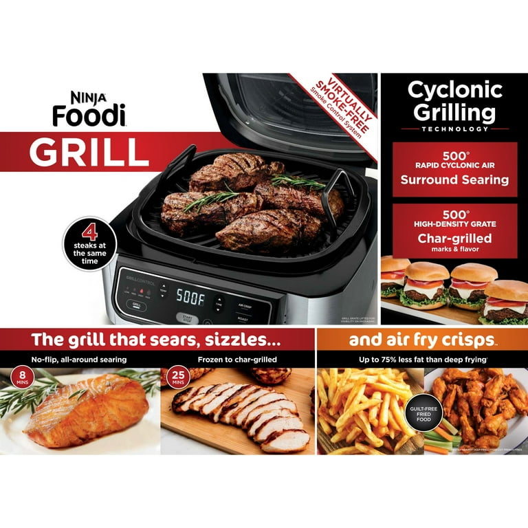 Foodi Xl Ninja Air Fryer Steak Time Ninja Foodi 4-in-1 Smokeless
