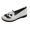 thumbnail image 3 of Oyedens Halloween Slip on Loafers Walking Shoes for Women Funny Pumpkin Flats Women's Casual Shoes, 3 of 5