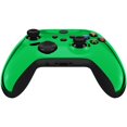 thumbnail image 4 of eXtremeRate Custom Shell Chrome Green Cover Faceplate for Xbox Core Wireless Controller, 4 of 6