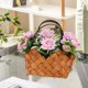 thumbnail image 4 of ¡Aprovecha las Ofertas Exclusivas!, Cesta de flores de mano Simulación de flores Adornos decorativos Estilo Hogar Boda Accesorios Flores Arreglos florales frescos Akmoler, 4 of 7