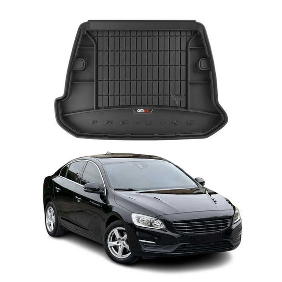 OMAC Premium Cargo Mats Liner for Volvo S60 2011-18 Sedan All-Weather Heavy Duty