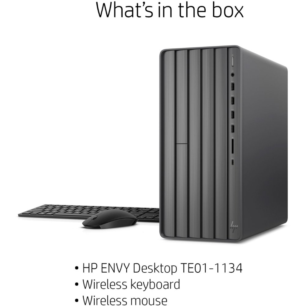 HP ENVY Desktop Intel Core i7 16GB memory 512GB SSD Nightfall