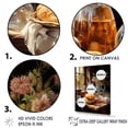 thumbnail image 3 of Designart "Elegant Savory Breakfast III" Baking/Baked Goods Wall Art Living Room, 3 of 7