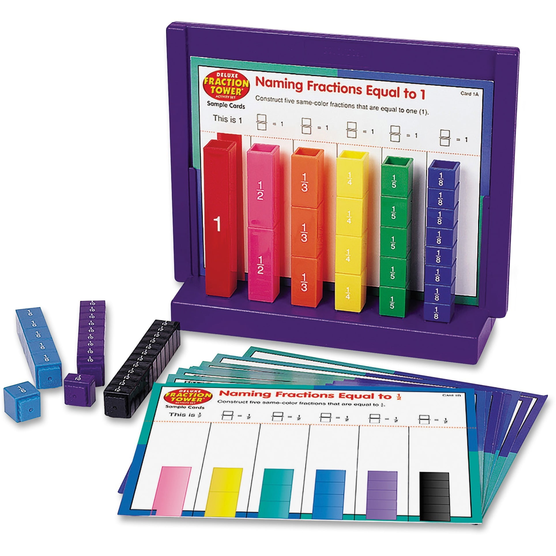 Rainbow Fraction Fraction Tower Activity Set - Walmart.com - Walmart.com