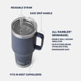 thumbnail image 3 of Vaso térmico YETI Rambler de 1035 ml con asa y tapa con sorbete, 3 of 8