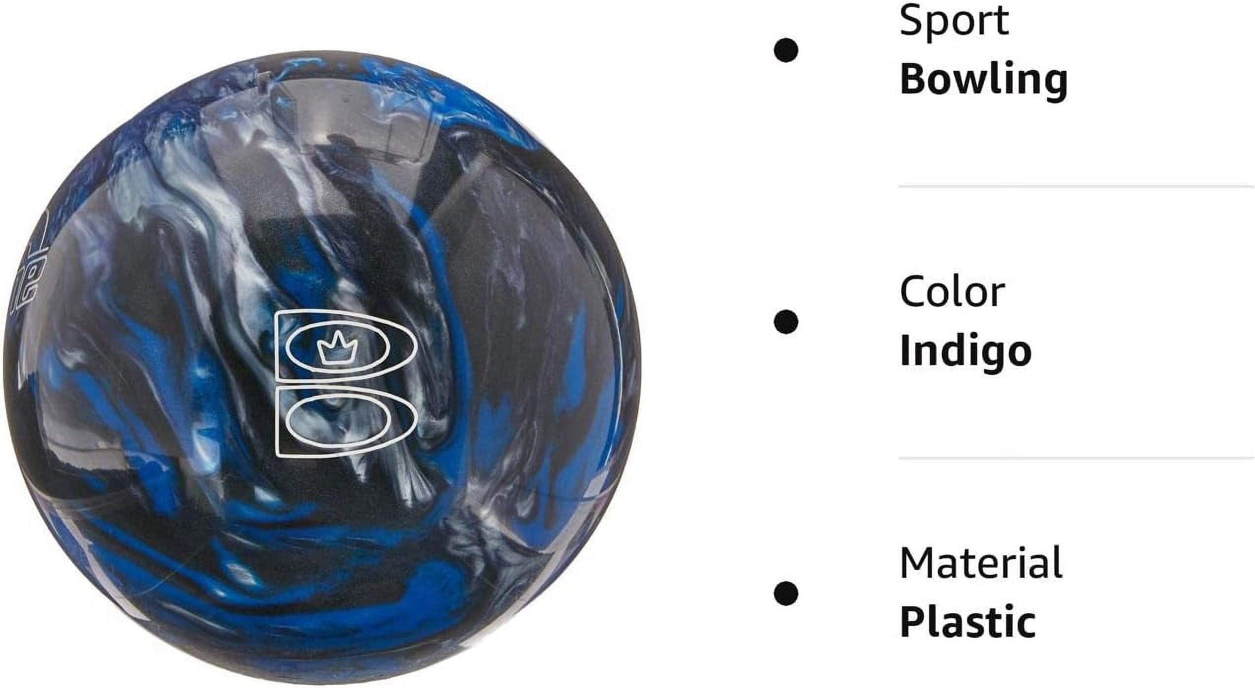 Brunswick T-Zone Indigo Swirl Bowling Ball (8lbs) - Walmart.com
