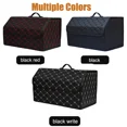 thumbnail image 4 of Car Trunk Organizer Box, Large Capacity, Auto Multiuse Tools, Storage Bag, Stowing, Tidying, Leather, Folding for Emergency, 4 of 11