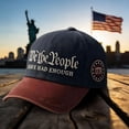 thumbnail image 5 of Adjustable Patriotic Hat We The People Have Had Enough 1776 Star Badge, 5 of 9