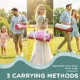 thumbnail image 3 of Waterproof Beach Blanket Picnic Outdoor Camping Mat Oversized Extra Large Foldable Sandproof Sand Free Resistant Big XL Giant Towel Hawaii Honeymoon Essentials Women Summer Must Have Vacation Gift, 3 of 6