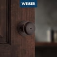 thumbnail image 2 of Troy Matte Front Door Knob with Lock and Key Exterior/Interior Door Handles with Lock Keyed Entry Door Knobs for Front Door Bedroom Bathroom & Office Traditional Home Décor, 2 of 9