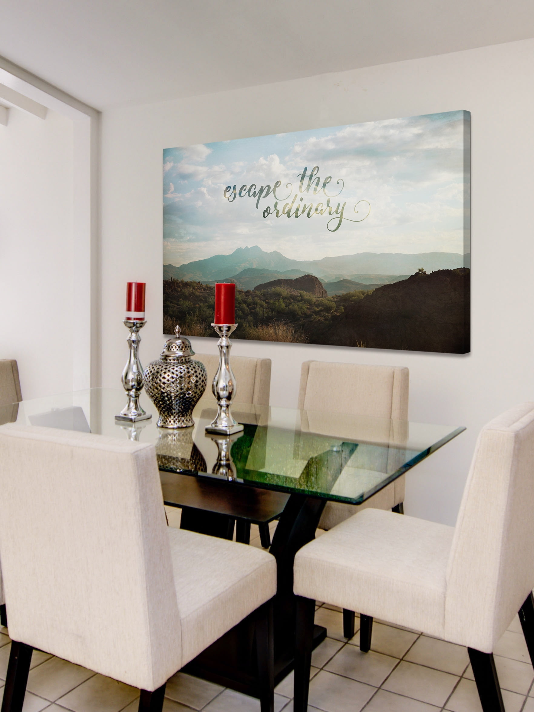 "Escape the Ordinary" Painting Print on Wrapped Canvas