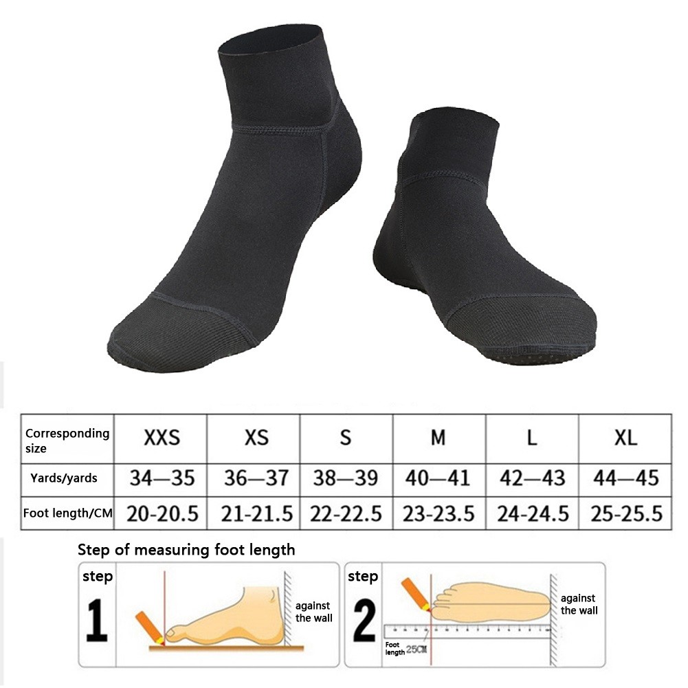 Neoprene Socks 3mm Diving Sock Swimming Kayak Dinghy Sailing Warm ...