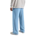 thumbnail image 6 of Sweatpants For Men Fleece Lined Straight Leg Pants With Elastic Drawstring Waist And Pockets For Winter Casual Weekend Wear, 6 of 7