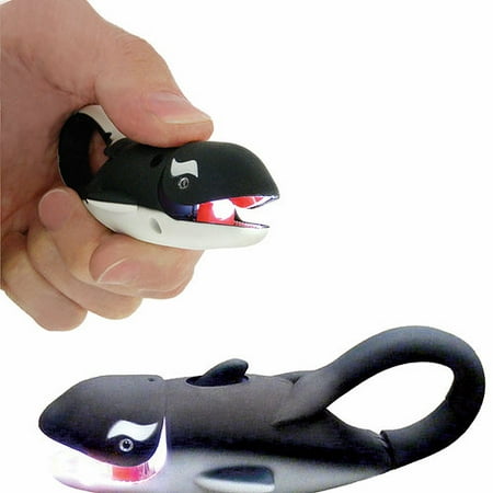 Animal Flashlight - Lifelight Animal Carabiner Flashlight - Orca | Animal Keychain Lights