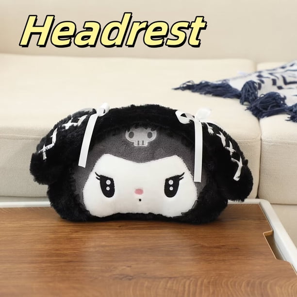 Jirai Kei My Melody cojín para reposacabezas de coche, funda de cinturón de seguridad, almohada de peluche de Anime Kuromi, peluches, regalos de Navidad para niñas