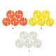thumbnail image 5 of Naiovety 5 uds Logos geometría señal de plástico recordatorio que indica pequeño signo ligero para buceo natación bajo el agua Deportes acuáticos Amarillo, 5 of 6