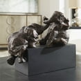 thumbnail image 2 of Uttermost Figurines de Pachydermes Ludiques en Bronze Antique, 2 of 3