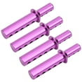 thumbnail image 1 of Emoshayoga Columna de Carcasa RC, 4 Piezas de Cuerpo de aleación de Aluminio Montaje de Poste RC Car Shell Columna Reemplazo para HSP 94111 94108 94188 1/10 RC Car(Púrpura), 1 of 5