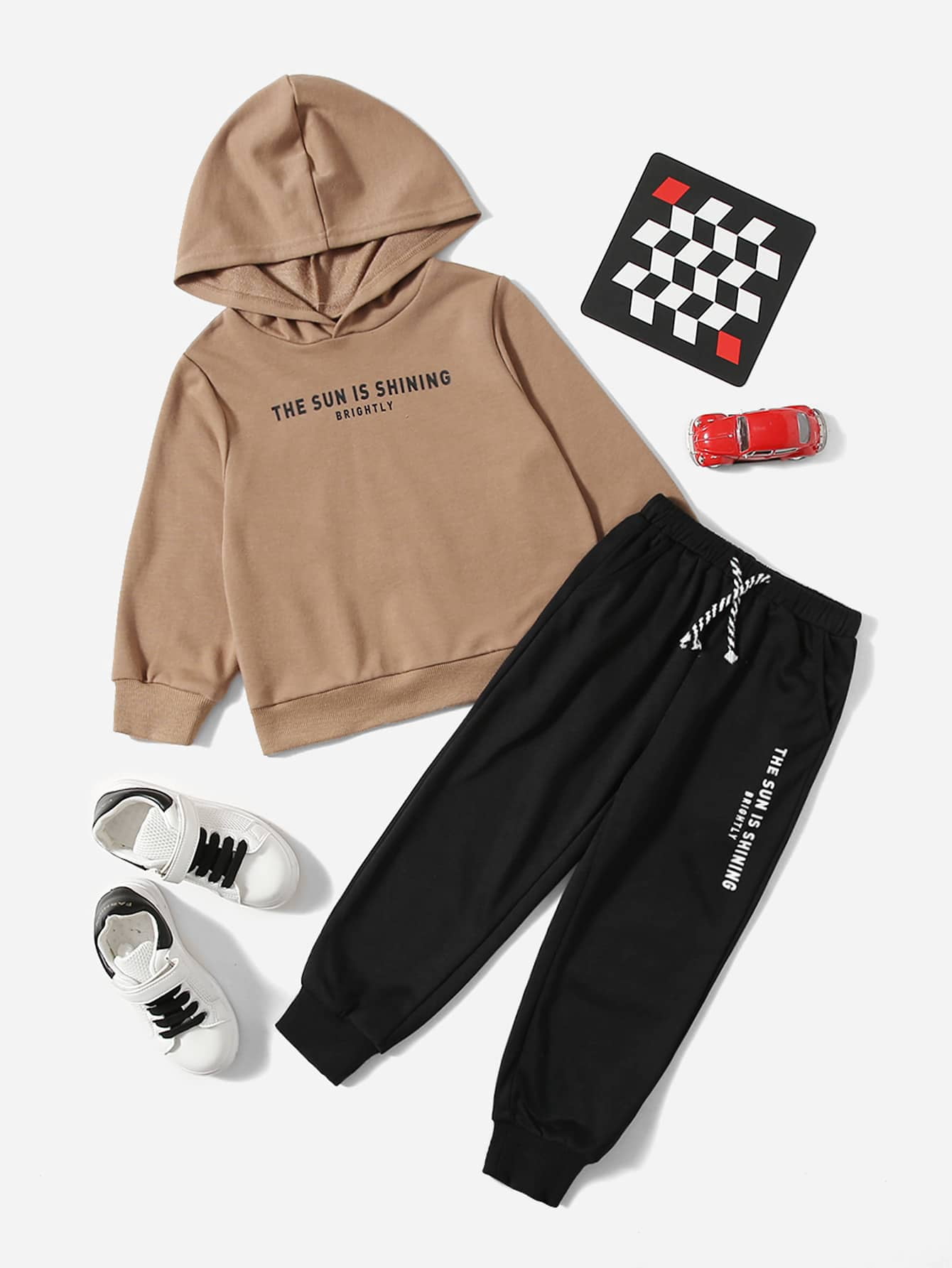 Casual Toddler Boys Drop Shoulder 