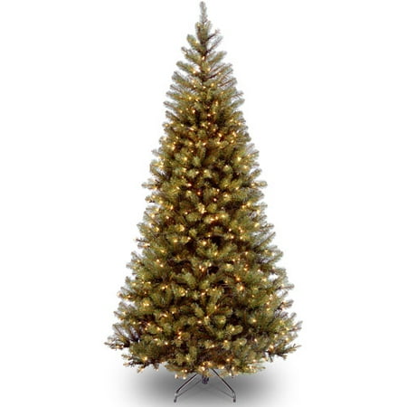 National Tree Pre-Lit 7' Aspen Spruce with 400 Clear Lights