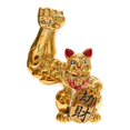 thumbnail image 2 of Estatua de estantería Zulema Figura gato de la suerte, 2 of 8
