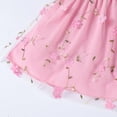 thumbnail image 7 of MEZZALL Toddler Girls Fly Sleeve Holiday Party Floral Dress Dance Dresses Clothes Versatile Sundress, 7 of 7