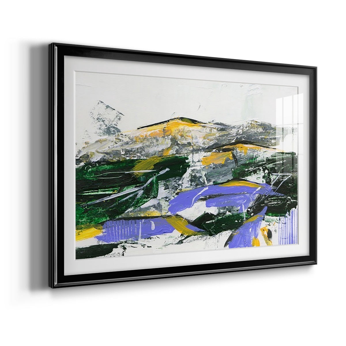 Silent Mountain II Premium Framed Print - Ready to Hang