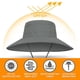 thumbnail image 3 of Sombrero de pescador con protección solar para hombre, gorro de pescador con circunferencia de 60cm, impermeable y transpirable para exteriores, 3 of 5