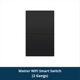 thumbnail image 4 of Interruptor Inteligente de Pared Matter WiFi con Botón de Control Inteligente para (2 Unidades), 4 of 10