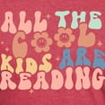 thumbnail image 3 of CafePress - All The Cool Kids Are Reading T Shirt - Mens Tri-blend T-Shirt, 3 of 4
