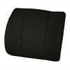 PCP Sacro Cushion with Back Strap, Removable Cover, Black,