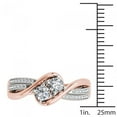 thumbnail image 4 of 1/5 Carat T.W. Diamond 14kt Rose Gold Wedding Band, 4 of 4