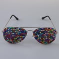 thumbnail image 1 of Gafas Funny Photo Props Accesorios de Fiestas Bling Crystal Buen Estiramiento Encogimiento Duradero Fácil de Llevar 01 Yinane Gafas de sol de Diamante, 1 of 8
