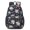 Pioneer Flower Floral Print Pattern-3, variant on Pioneer Flower Floral Print Pattern 17" School Backpacks for Teens,Waterproof Oxford Fabric,S-Shape Padded Straps for School,Travel,Hiking,Camping