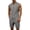 Dark Gray #024, variant on Mens Renaissance Shirt Pirate Medieval Sleeveless Halloween Costume Steampunk Viking Lace-up Stand Collar Shirts, XL