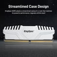thumbnail image 3 of KingSpec DDR5 Computer Memory 32GB(2×16GB) 6000MHz RAM Desktop Memory PC Memories Module Gaming Memory Computer Silver White, 3 of 6