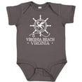 thumbnail image 3 of Inktastic Virginia Beach VA Nautical Boys or Girls Baby Bodysuit, 3 of 5
