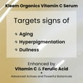 thumbnail image 5 of KLEEM ORGANICS Vitamin C Serum for Face with Hyaluronic Acid & Vitamin E - Anti Aging Face Serum to Reduce Wrinkles, Dark Spots & Sun Damage, 1 fl. oz, 5 of 10