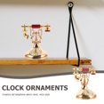 thumbnail image 4 of Weiweiguan Vintage Telephone Clock Decorative Desktop Clock Unique Desktop Ornament, 4 of 7