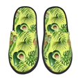thumbnail image 1 of Fotbe Kiwi and Avocado Pantuflas Peludas para Mujer con Estampado, Zapatillas de Peluche, Zapatos de Invierno para Casa, Uso Interior y Exterior-Large, 1 of 8