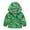Green, variant on Toddler'S Hooded Spring/Fall Windbreaker Toddler Boys Girls Casual Jackets Printing Cartoon Hooded Outerwear Zipper Coats Long Sleeve Windproof Coats Baby Girls Boys Zip-Up Jacket