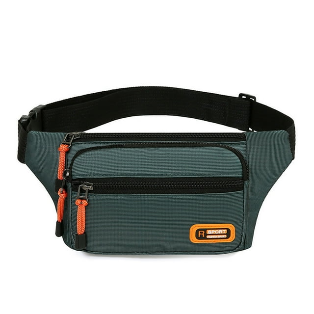 mmirethe Sac Banane Réglable Imperméable pour les Amateurs de Voyages Activités Extérieures Vert