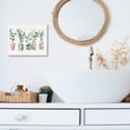 thumbnail image 3 of Bathroom Decor, Botanical Bathroom Pictures Wall Art Bottles and Plants Print Canvas Art Rustic Wood Textured Framed Artwork for Home Decor, Bathroom Aesthetic Decor, Ready to Hang, 3 of 7