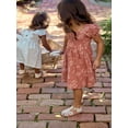 thumbnail image 6 of Modern Moments by Gerber Toddler Girl Smocked Dress with Bows, Sizes 12M-5T, 6 of 12