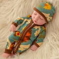 thumbnail image 1 of 30cm/11.8in Reborn Simulated Doll Toy Baby Rubber Girly Puppet Doll Embroidery Boy Toy, 1 of 5