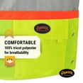 thumbnail image 2 of Pioneer Hi Vis Reflective Adjustable Safety Vest for Men & Women For Traffic & Construction - ID & Phone Pockets - Yellow, 2 of 7