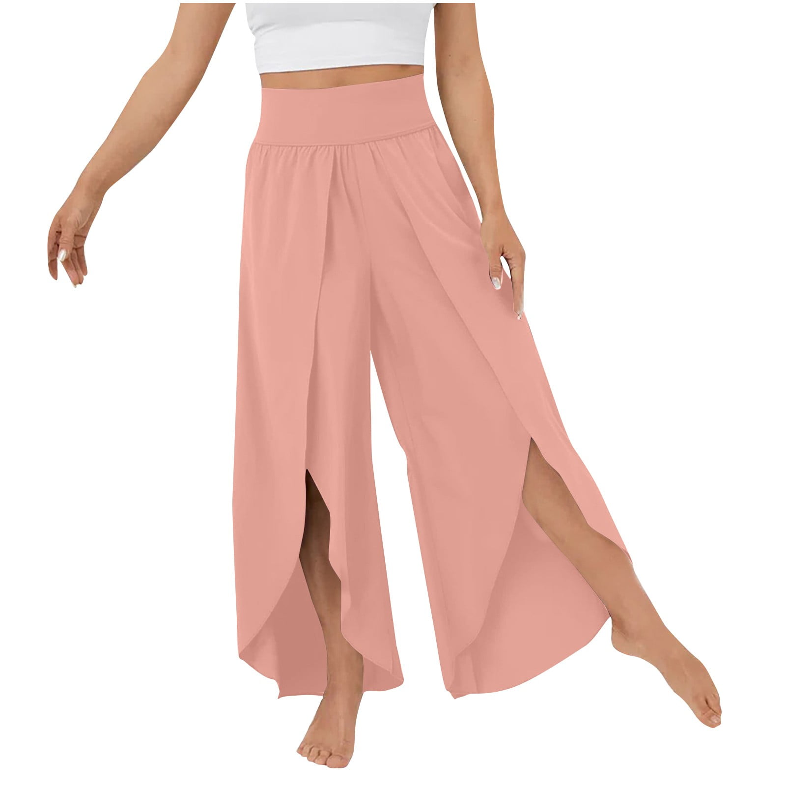 Amazon.com: Women's High Waist Palazzo Pants Casual Belted Wide Leg Pants  with Pockets Women Casual Pants (Army Green, XXL) : Clothing, Shoes &  Jewelry