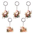 thumbnail image 1 of Christmas gift keychain pendant Cross border acrylic Santa key chain, 1 of 5